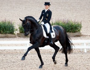 Helen Langehanenberg and Damsey FRH at the 2017 European Dressage Championships