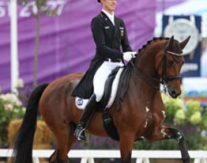 Sönke Rothenberger and the KWPN bred Cosmo at the 2017 European Dressage Championships :: Photo © Astrid Appels