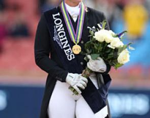 Isabell Werth is the 2017 European Dressage Champion :: Photo © Astrid Appels