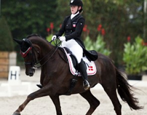 Josefine Hoffmann and Honnerups Driver are only competing at their fourth show together, but they have qualified for the Kur