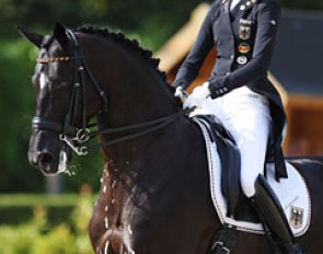 Semmieke Rothenberger and Geisha finished fourth