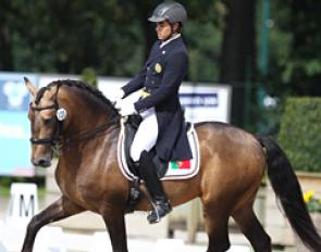 Manuel Vinagre and Almansor at the 2017 European Young Riders Championships :: Photo © Astrid Appels