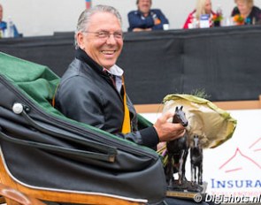 Leunus van Lieren, KWPN Dressage Breeder of the Year 2017 :: Photo © Digishots