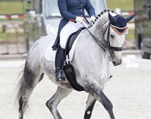Lisanne Zoutendijk and Rolling Stone at the 2017 CDN Exloo :: Photo © Digishots