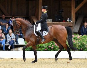 Isabell Werth and Don Johnson at the 2017 CDI Fritzens :: Photo © Alessandra Sarti