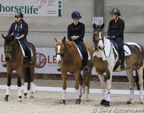 The three students of the school of Gesves who trained with Claude Cesario