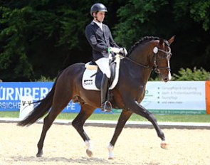 Ivan Nieto Sanchez and Sonnentanz at the Bundeschampionate qualifier at Hof Bettenrode :: Photo © Fotodesign RK