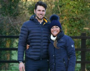 Charlie and Abi Hutton take on the rides on the Seagry Stud horses