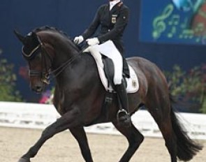 Linda Erbe and Fierro at the 2017 CDIO-PJYR Hagen Future Champions :: Photo © Astrid Appels