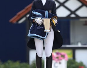 Lia Welschof wins the CDI junior tour at the 2017 CDIO-PJYR Hagen :: Photo © Astrid Appels