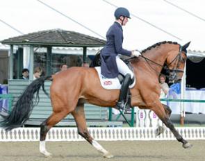 Angus Corrie-Deane and Tiny Tempur at the 2017 CDIO Hickstead