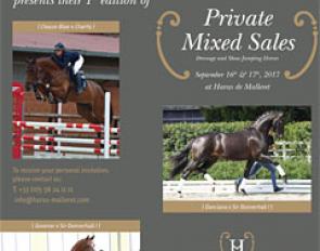 Haras de Malleret's Private Sales Weekend on 16 - 17 September 2017