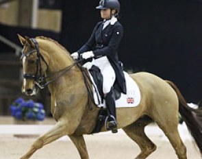 Darina O at her first international in Lier, Belgium :: Photo © Astrid Appels