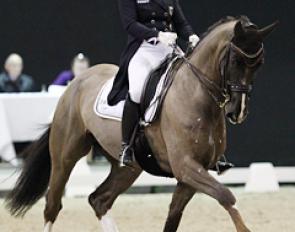 Florine Kienbaum and Dorincourt at the 2017 CDI Lier :: Photo © Astrid Appels