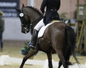 Russian Tatyana Kosterina on the Hanoverian mare Diavolessa (by Don Frederico x Londonderry)