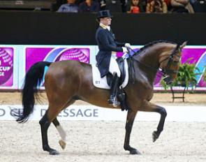 Isabell Werth and Emilio at the 2017 CDI-W Lyon :: Photo © Jean Morel - PSV Photo