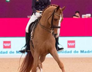 Beatriz Ferrer-Salat and Delgado at the 2017 CDI Madrid :: Photo © Lily Forado