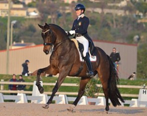 Norma Paoli and Zandor at the 2017 CDI Nice