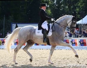 Ninja Rathjens and Emilio at the 2017 Oldenburg regional championship in Rastede :: Photo © LL-foto