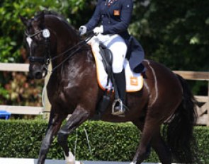 Julia Groenhart and First Barichello at the 2017 CDI Roosendaal :: Photo © Astrid Appels