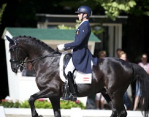 Juan Matute Guimon and Don Diego at the 2017 CDIO Rotterdam :: Photo © Astrid Appels