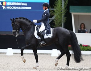 Fanny Verliefden and Indoctro van de Steenblok at the 2017 CDIO Rotterdam :: Photo © Astrid Appels