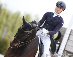 Anky van Grunsven's assistant trainer Fenna Roefs on Brown Boy