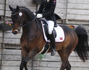 Norwegian Camilla Holen Soensteby had her hands full on her naughty Valerio
