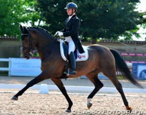 Roberto Brenna and his Grand Prix horse Dorina :: Photo © Sasso Fotografia