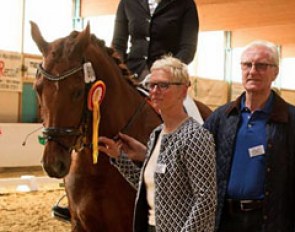 Jenny Kitzing and Fair Lady S win the 2017 Bundeschampionate qualifier in Steinhagen 