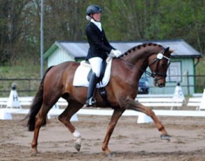 Karolin Sjoland on Bravour (by Hermes x Prestige VDL)