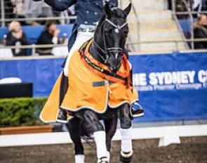 Brett Parbery and DP Weltmieser win the Grand Prix Kur at the 2017 CDI Sydney :: Photo © Stephen Mowbray