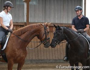 Ele Carroll on Javelin, Warwick McLean on Fortuny :: Photo © Astrid Appels