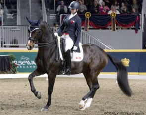 Megan Lane and Caravella at the 2017 CDN Toronto :: Photo © Cealy Tetley
