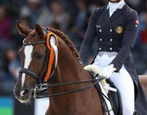 Alexandra Andresen and Belamour at the 2017 CDI Ermelo :: Photo © Astrid Appels