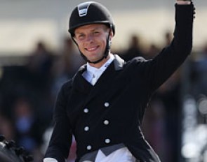Blue hors stud's number one stable jockey Daniel Bachmann Andersen