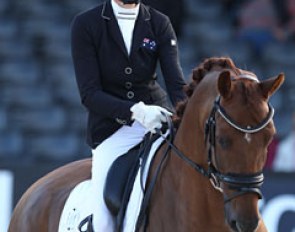 A great day for Australian dressage: Briana Burgess and Gerion fourth in the preliminary test