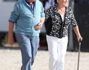 Governor's breeder Gerard Korbeld and his wife