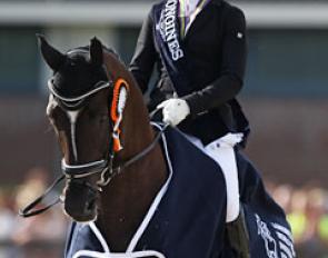 Anne-Kathrin Pohlmeier and Lordswood Dancing Diamond are the 6-year old World Champions :: Photo © Astrid Appels