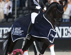 Ann-Christin Wienkamp and Don Martillo are the 2017 World Championships in the 5-year old division :: Photo © Astrid Appels