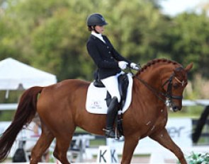 British junior rider Jade Ellery on Eloy