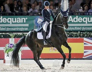 Kasey Perry-Glass and Gorklintgaards Dublet at the 2017 CDI-W Palm Beach Derby :: Photo © Sue Stickle