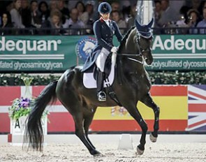 Kasey Perry-Glass and Gorklintgaards Dublet at the 2017 CDI-W Palm Beach Derby :: Photo © Sue Stickle