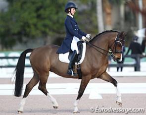 Chase Shipka on Judy Reynolds' former small tour horse Zigal