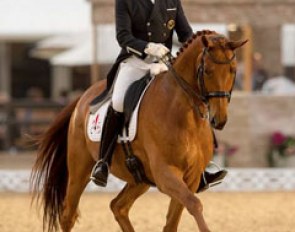 Carl Hester and Barolo at the 2017 CDI Windsor :: Photo © Jon Stroud