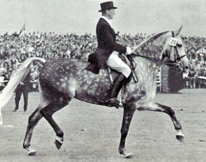 Neckermann and Antoinette at the 1964 CDIO Aachen
