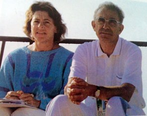 Ruth and Reiner Klimke at the 1988 Olympic Games in Seoul