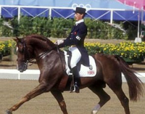 Carl Hester and Giorgione at the 1992 Olympic Games in Barcelona