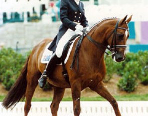 Mary Hanna and Mosaic at the 1996 Olympic Games in Atlanta