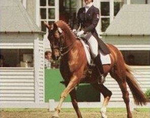Canadian Penny Zavitz and Winsome at the CDI Schoten in Belgium :: Photo © Dirk Caremans